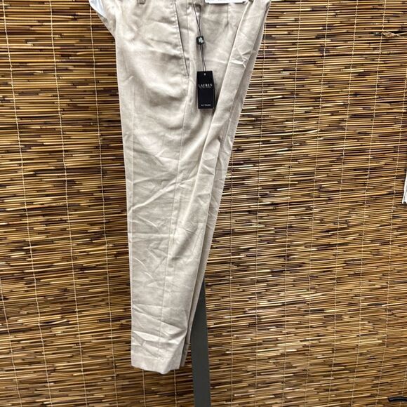 Lauren Ralph Lauren Kids Khaki Linen Suit Separate Pants, 12R/26”-WRegular‎ - Picture 3 of 3